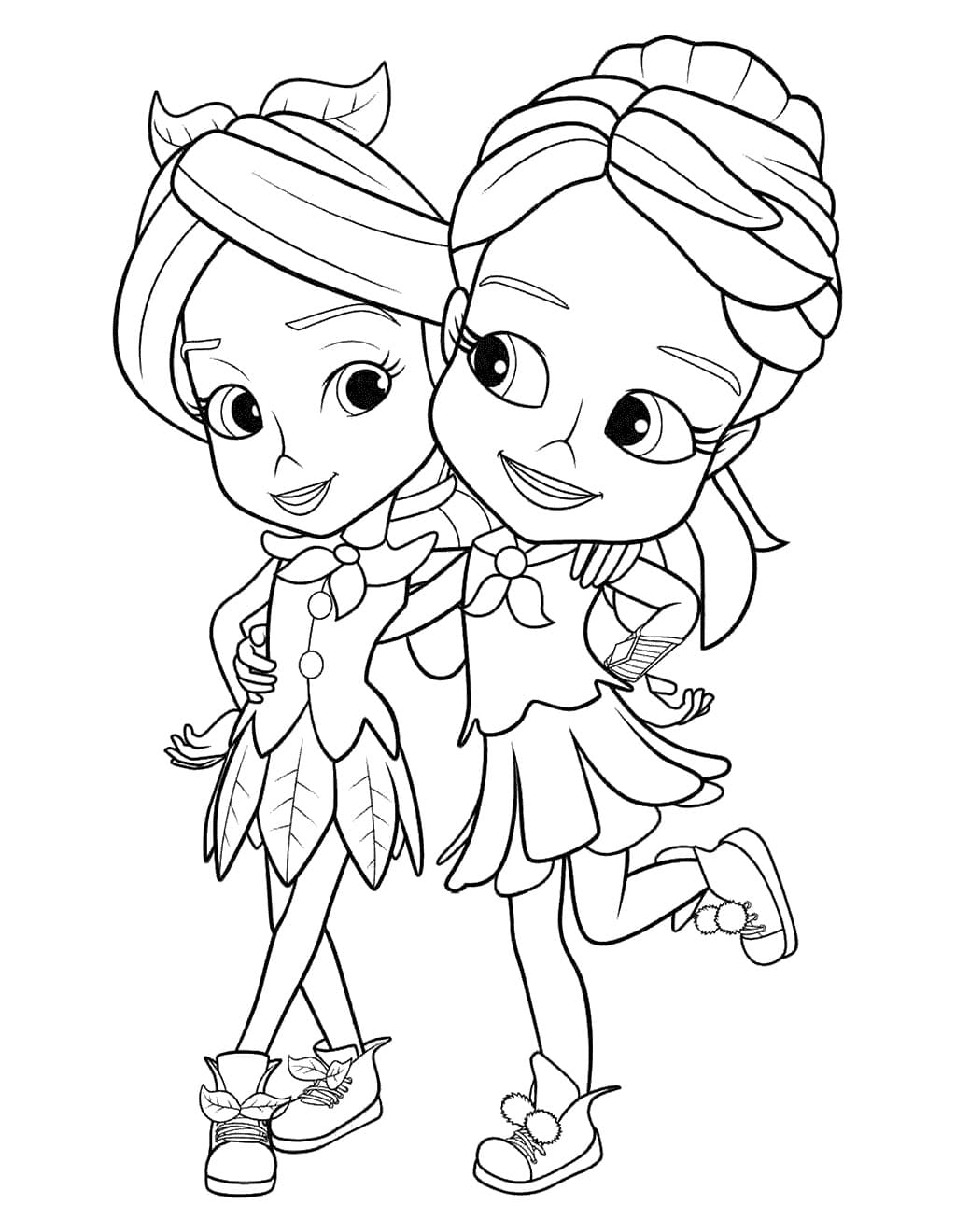 Desenho de Rainbow Rangers para Colorir e Imprimir Grátis e Pintar