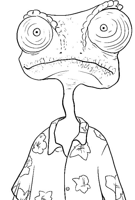 Desenho de Rango Download para Imprimir e Colorir e Pintar