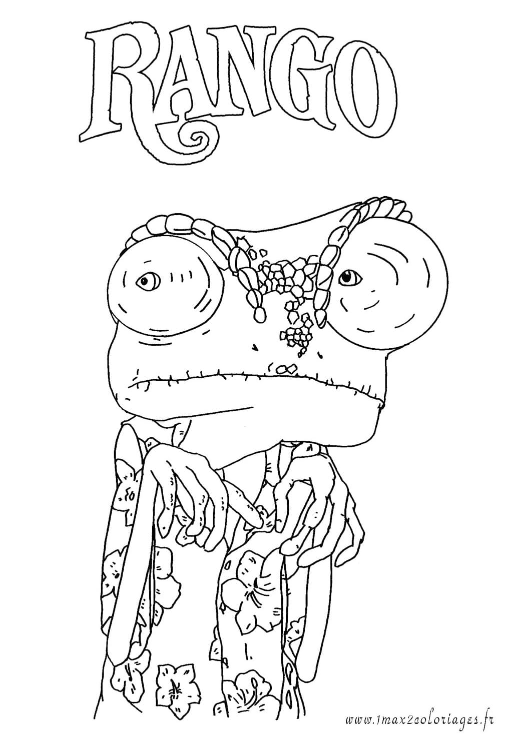 Desenho de Rango Imprimivel para Colorir e Pintar