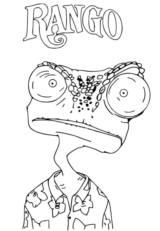Desenho de Rango Imprimivel para Imprimir e Colorir e Pintar