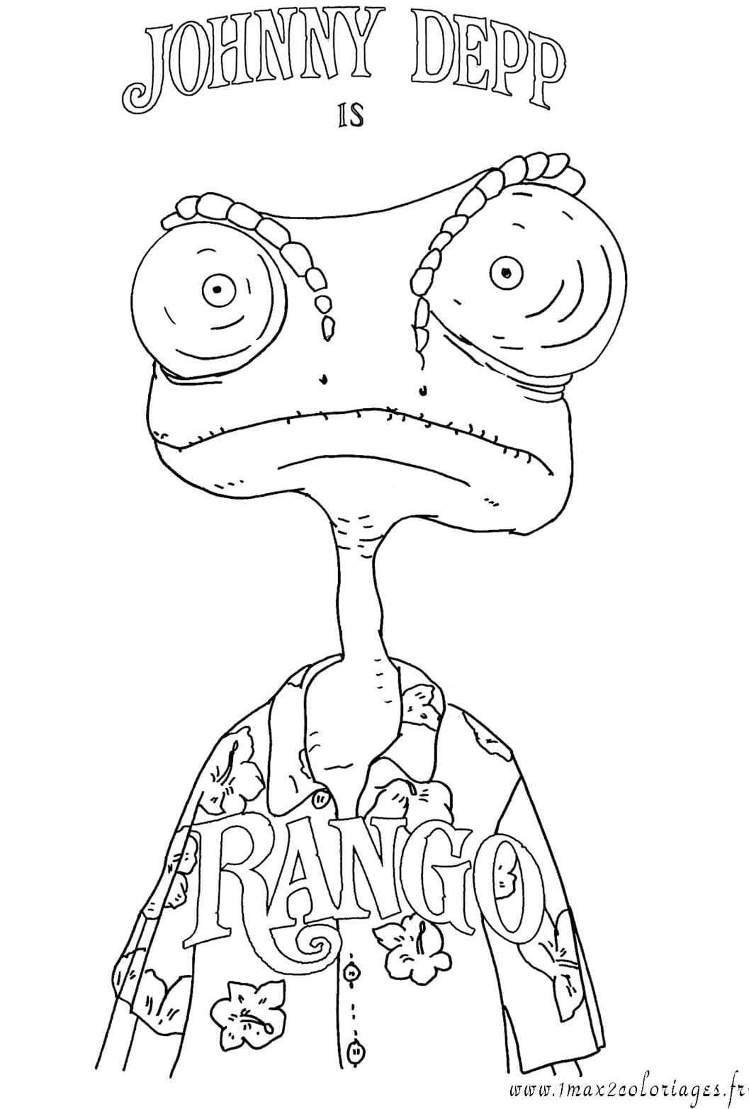 Desenho de Rango para Imprimir Download e Pintar