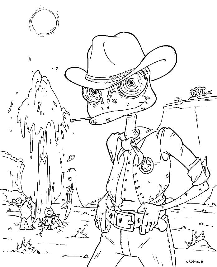 Desenho de Rango para Imprimir Pdf Grátis e Pintar