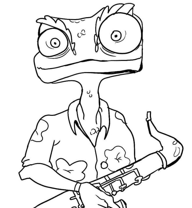 Desenho de Rango para Pintar Imprimivel