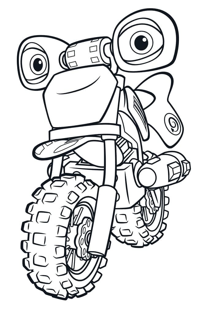 Desenho Loop Hoopla para Colorir e Pintar