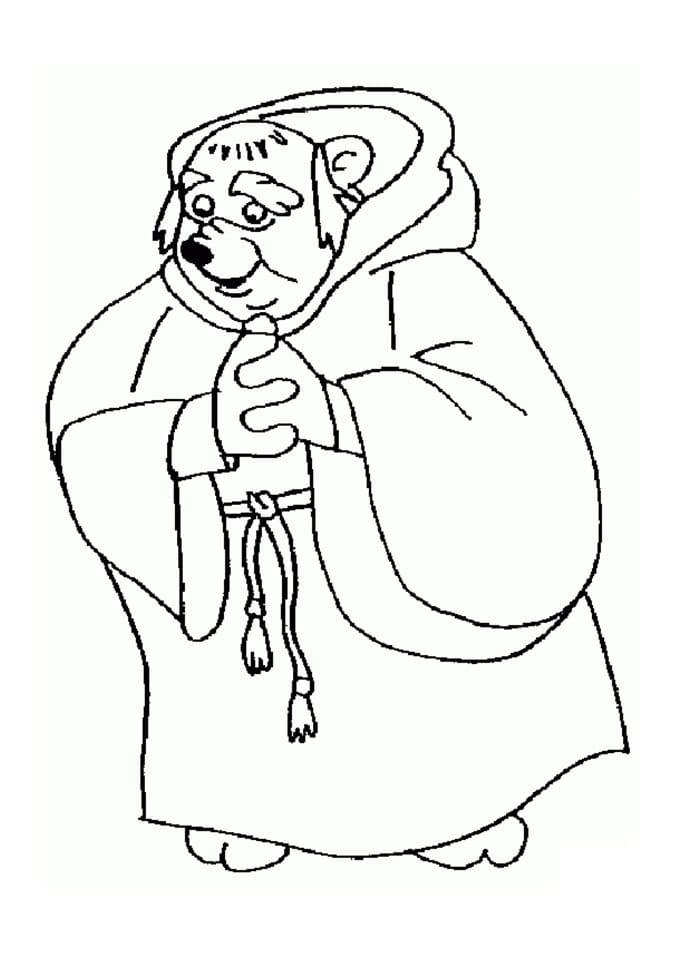 Desenho de Robin Hood Grátis Pdf para Colorir e Pintar