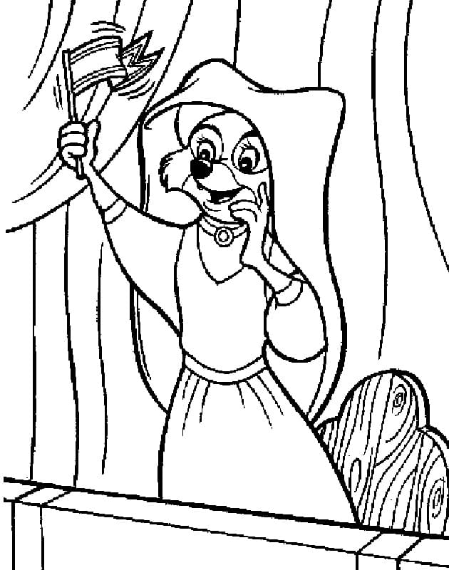 Desenho de Robin Hood para Colorir Download e Pintar