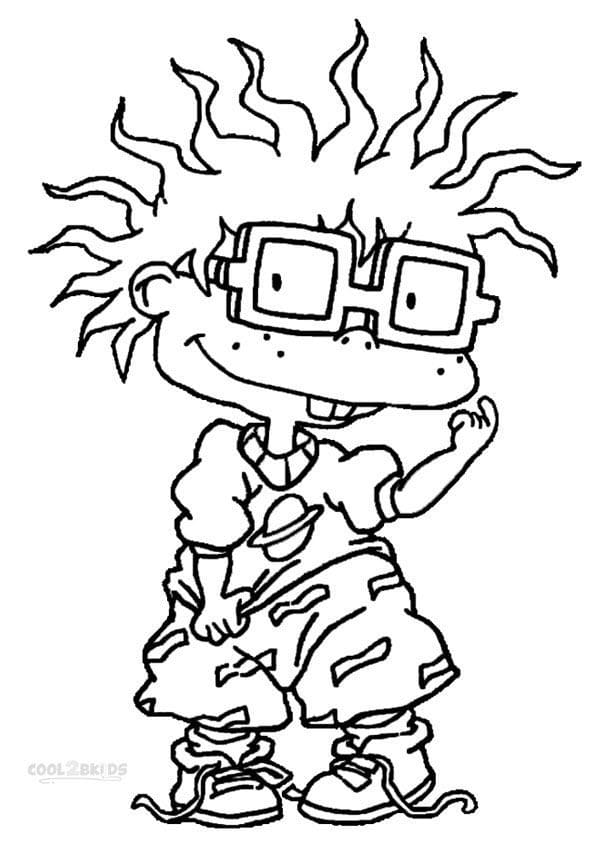 Desenho Chuckie Finster para Colorir e Pintar