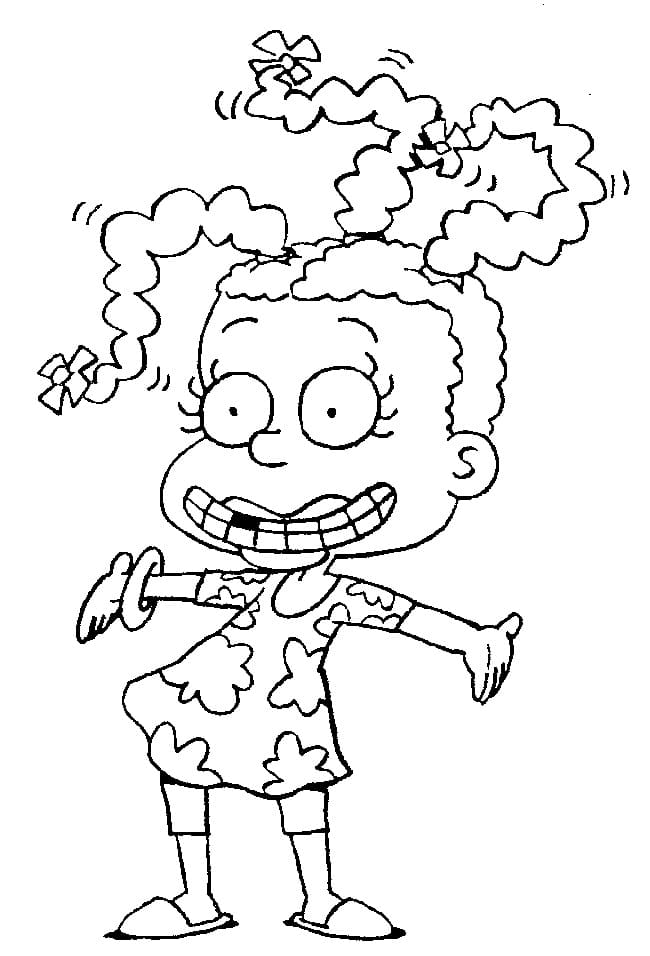 Desenho de Rugrats para Colorir Online Pdf e Pintar