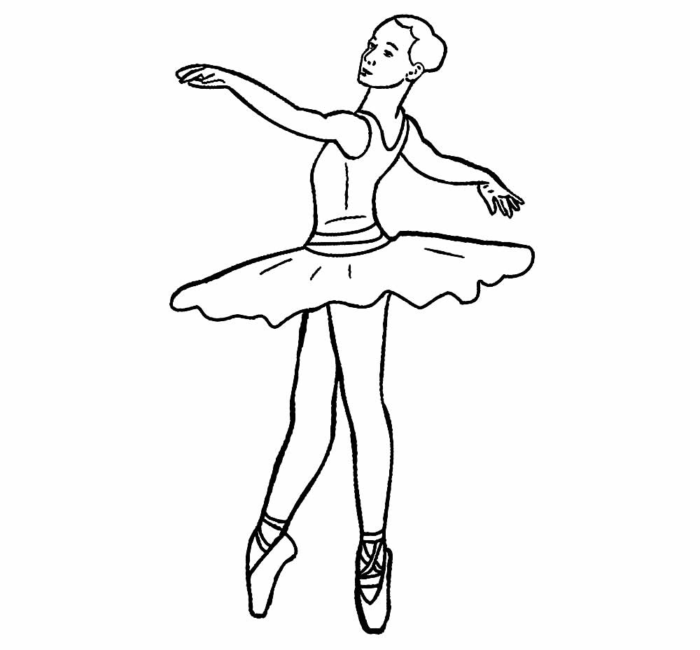 Desenho de Sapatos de Bailarina Imprimivel Pdf para Imprimir e Pintar