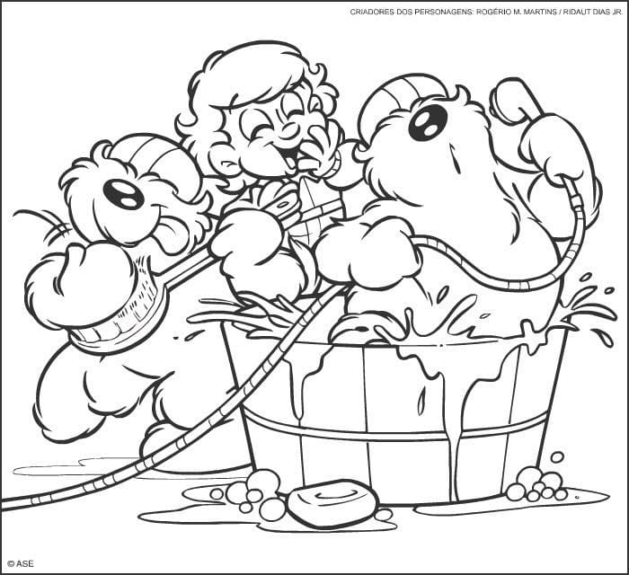 Desenho de Senninha Grátis para Colorir e Pintar