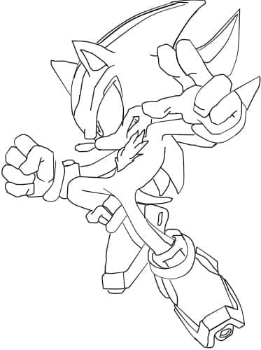 Desenho de Shadow 4 para Colorir e Pintar