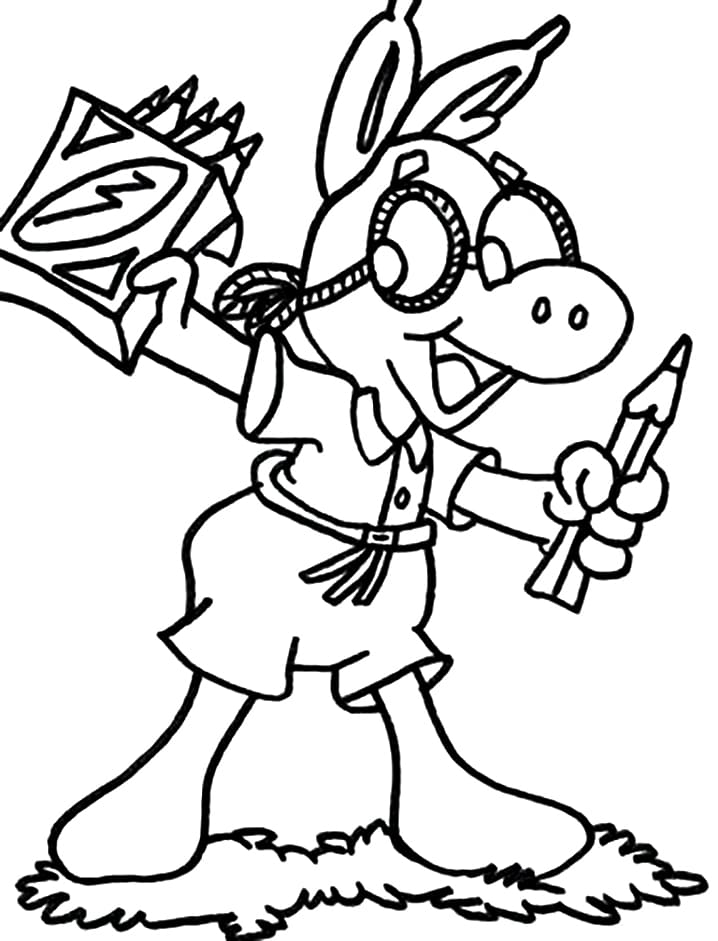 Desenho de Conselheiro Grátis para Colorir e Pintar