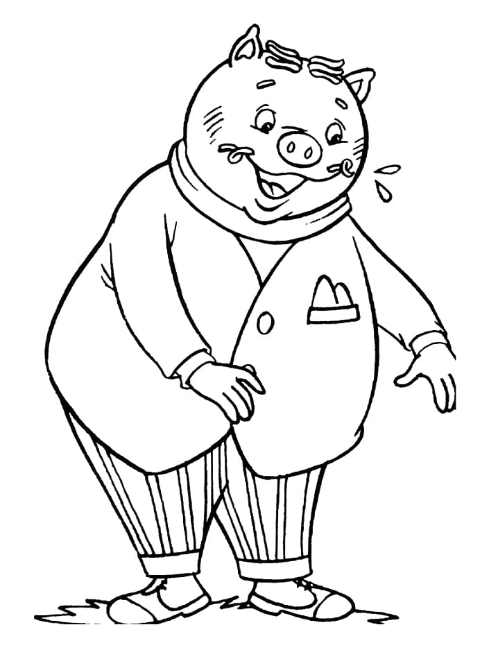 Desenho de Marques de Rabico para Colorir Imprimivel e Pintar