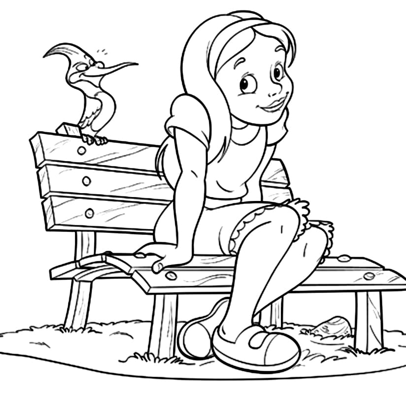 Desenho de Narizinho Grátis para Colorir e Pintar