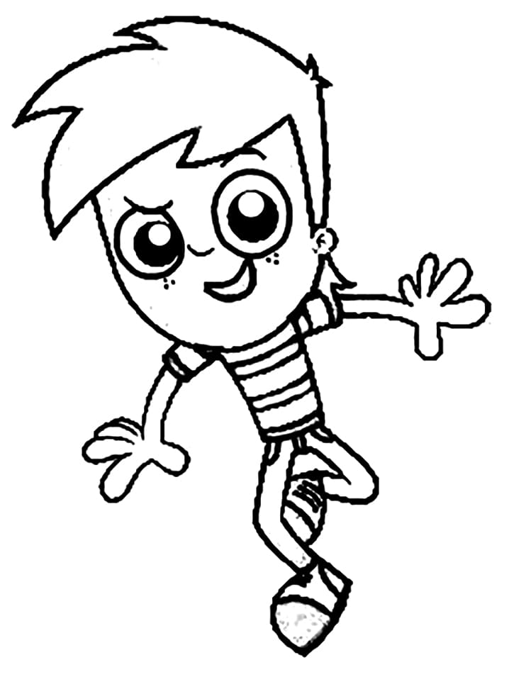 Desenho de Pedrinho para Colorir Download e Pintar