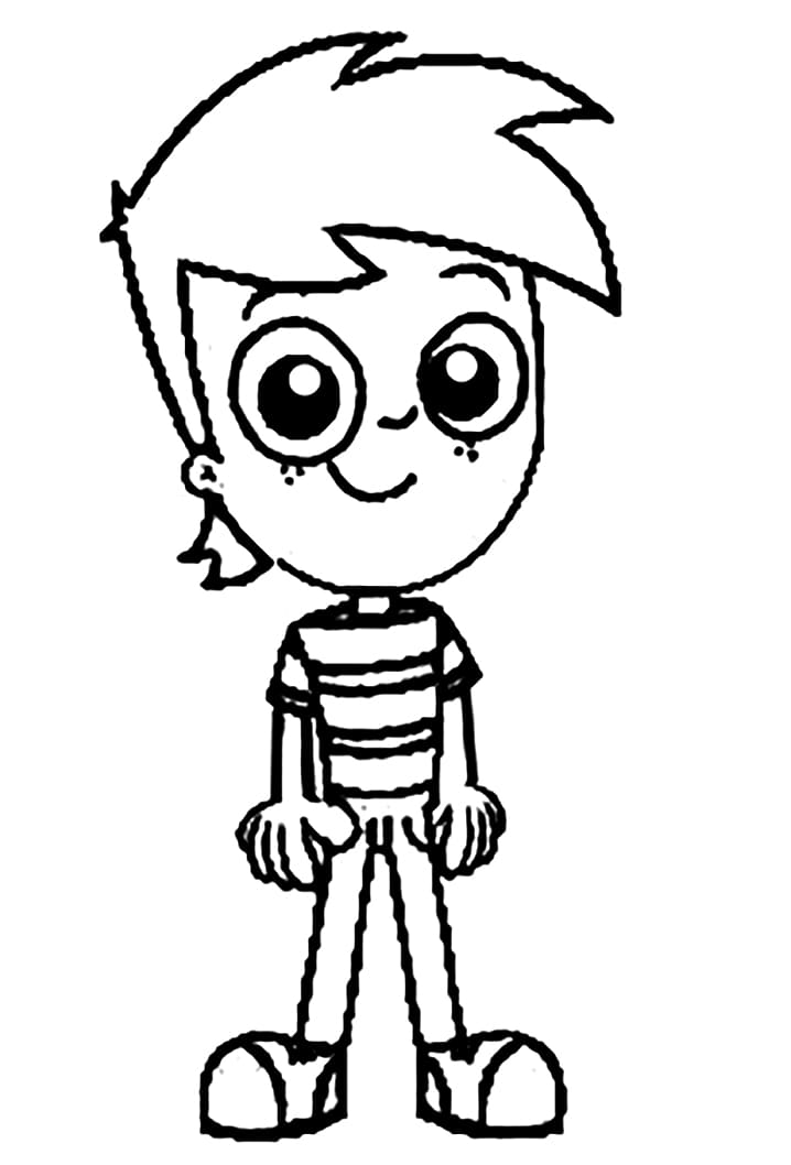 Desenho de Pedrinho para Colorir Imprimivel e Pintar