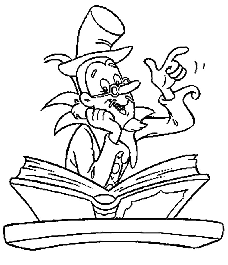 Desenho de Visconde de Sabugosa Download para Imprimir e Colorir e Pintar