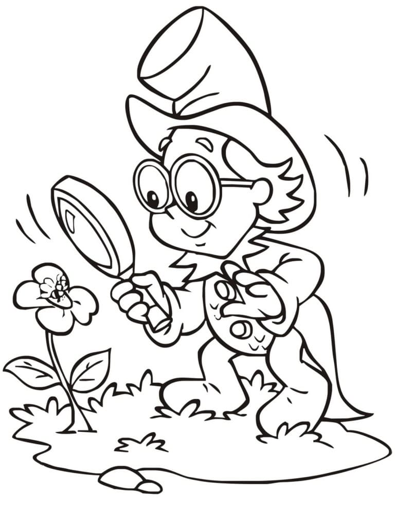 Desenho de Visconde de Sabugosa para Colorir Download e Pintar