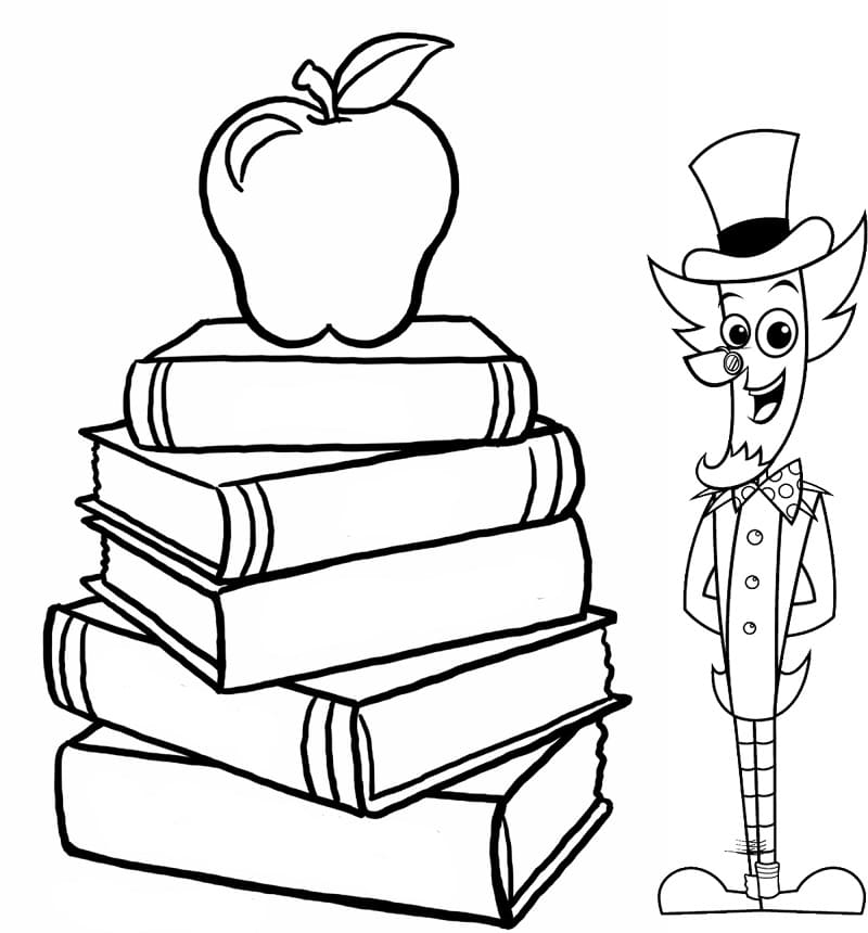 Desenho de Visconde de Sabugosa para Colorir Pdf Grátis e Pintar