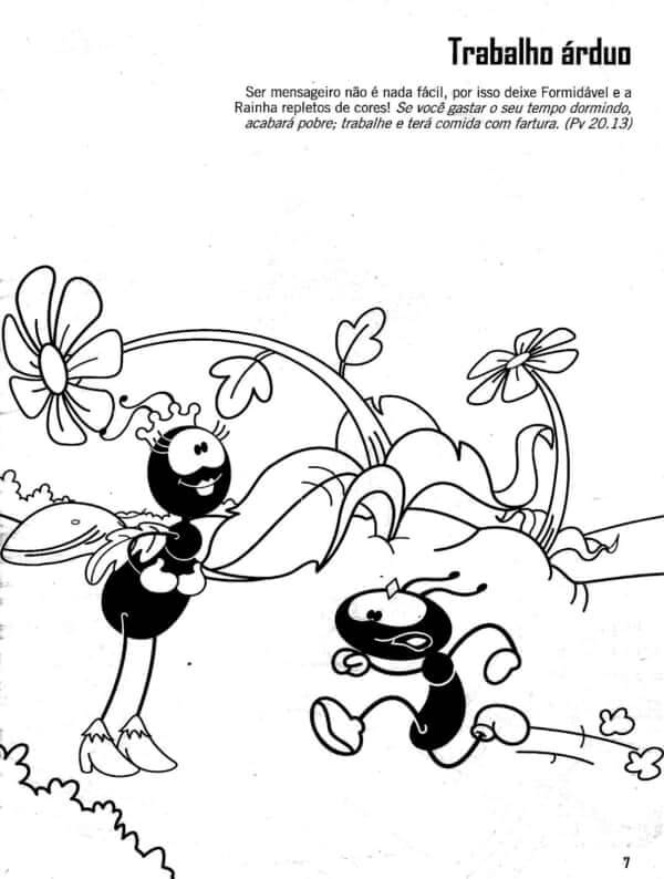 Desenho de Smilinguido da Bíblia para Imprimir Imprimivel e Pintar