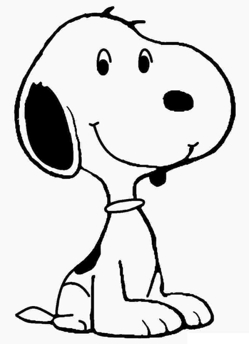 Desenho de Snoopy para Colorir Grátis Download e Pintar