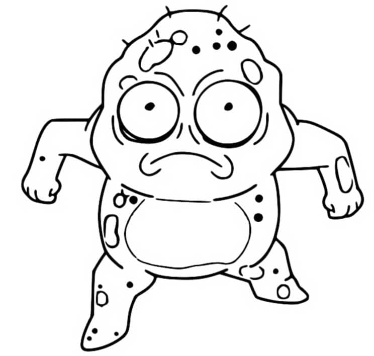 Desenhos de Solar Opposites Gooblers para Colorir e Pintar