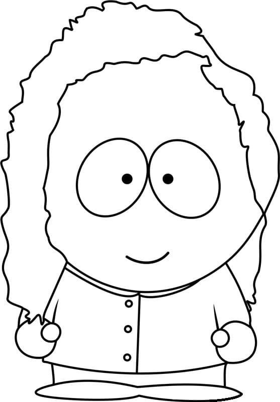 Desenho Bebê Stevens de South Park para Colorir e Pintar