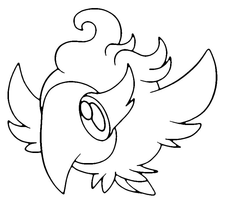 Desenho de Pokemon Spritzee Grátis para Colorir e Pintar