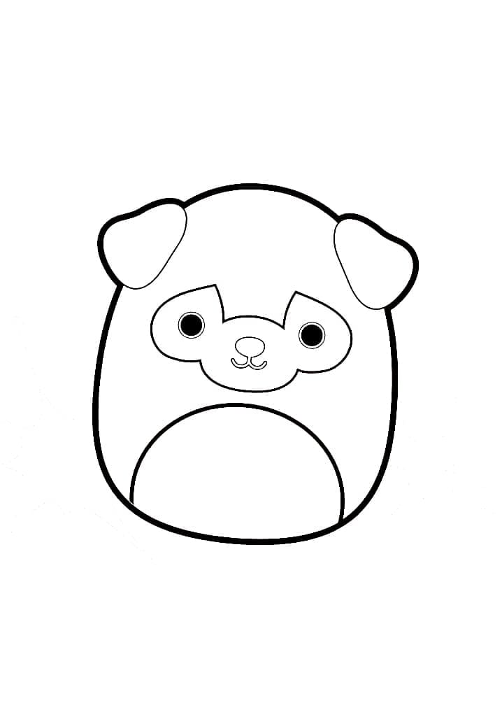 Desenho de Prince de Squishmallow para Colorir e Pintar