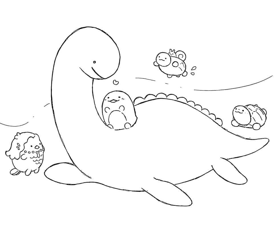 Desenho de Sumikko Gurashi para Pintar Download