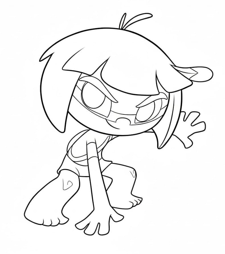 Desenho de Taina e os Guardioes da Amazônia 6 para Colorir