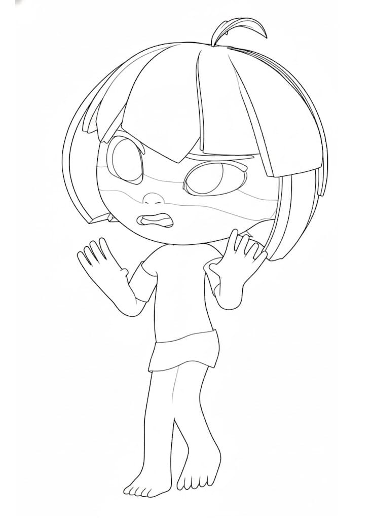 Desenho de Taina e os Guardioes da Amazônia 8 para Colorir