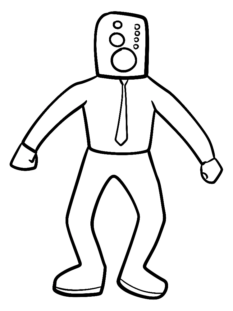 Desenhos Infantis Titan Speakerman e Pintar