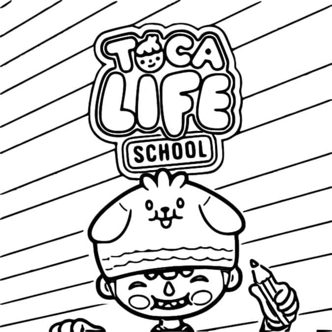 Desenho de Tocá Boca para Colorir e Pintar Grátis Download
