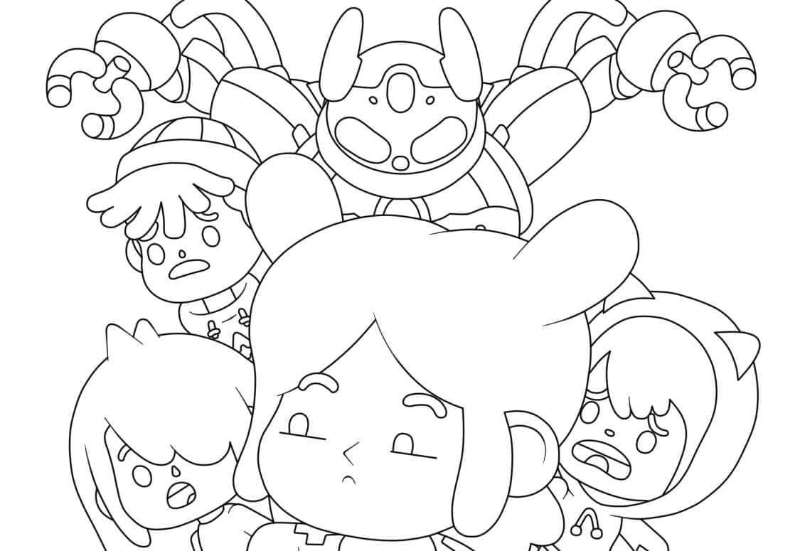 Desenho de Tocá Boca para Colorir Grátis Download e Pintar