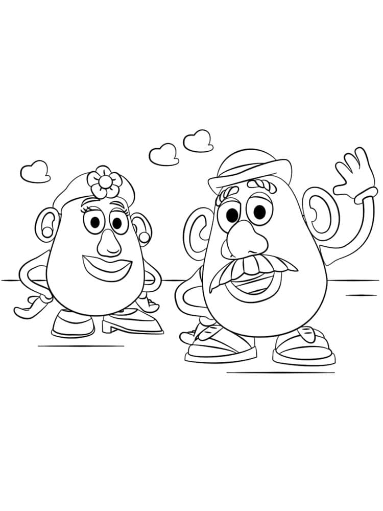 Desenho de Toy Story para Crianças para Colorir e Pintar