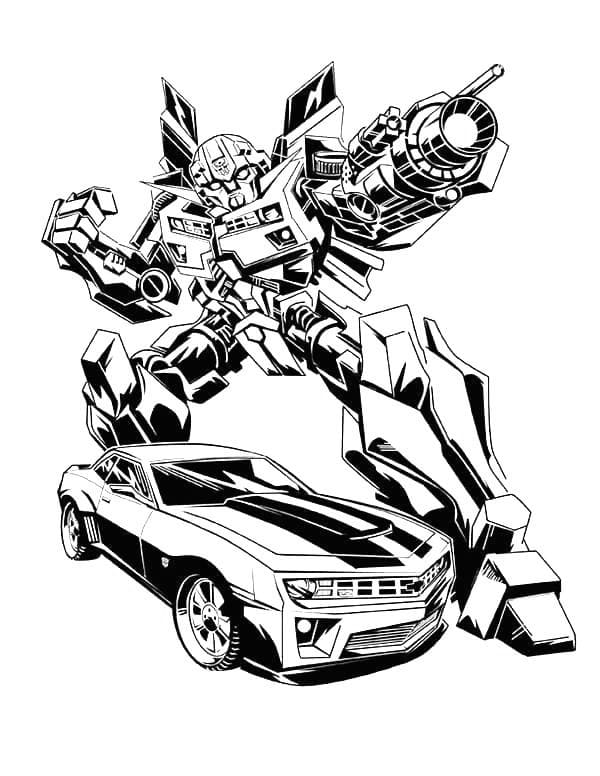 Transformers para Colorir
