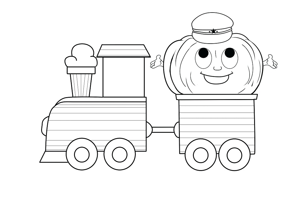 Desenho Pdf de Thomas o Trem e Pintar