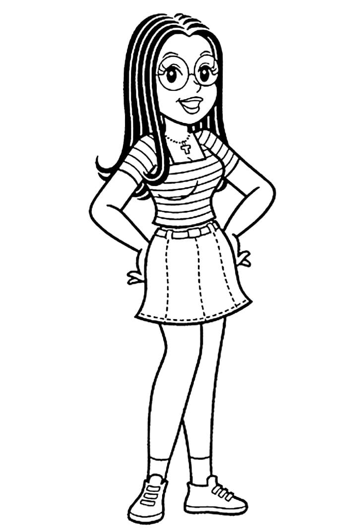 Desenho de Turma da Monica Jovem para Pintar