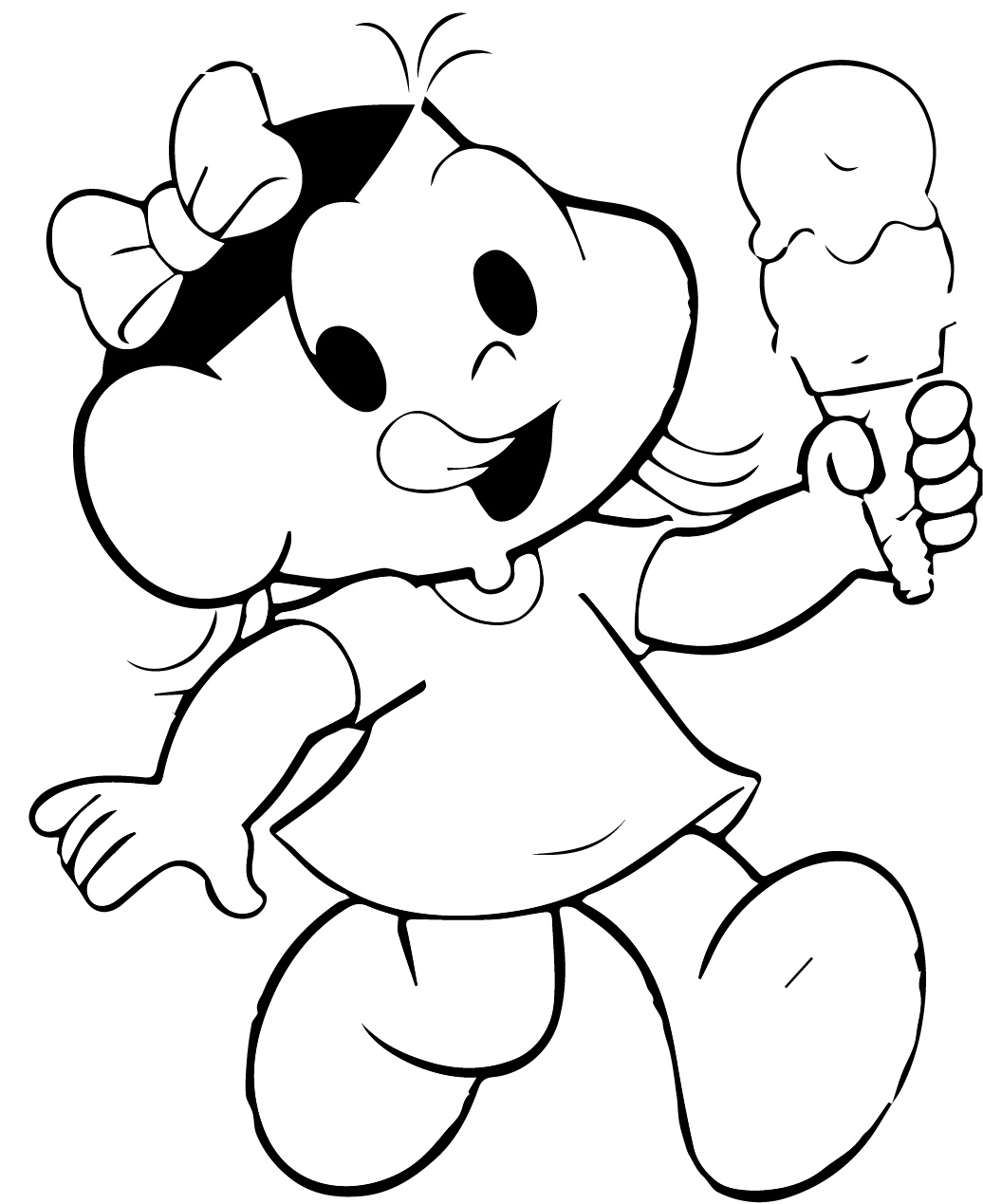 Desenhos de Magali de Turma da Monica para Colorir e Pintar