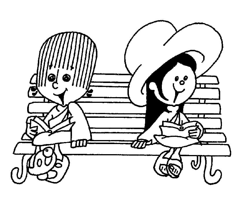 Desenho de Turma do Cristaozinho Atividade Bíblica para Imprimir Pdf e Pintar