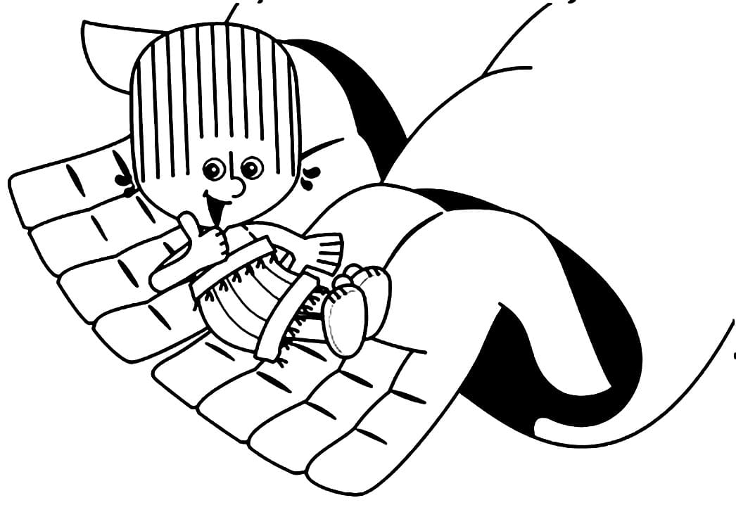 Desenho de Turma do Cristaozinho Infantil para Colorir com Lápis de Cor e Pintar