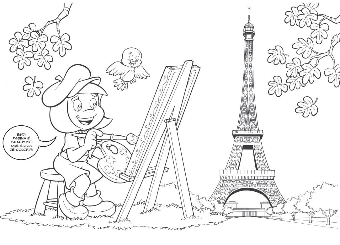 Desenho de Turminha da Graça para Colorir e Baixar e Pintar