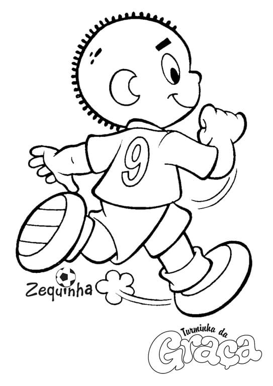Desenho Zequinha para Colorir e Pintar