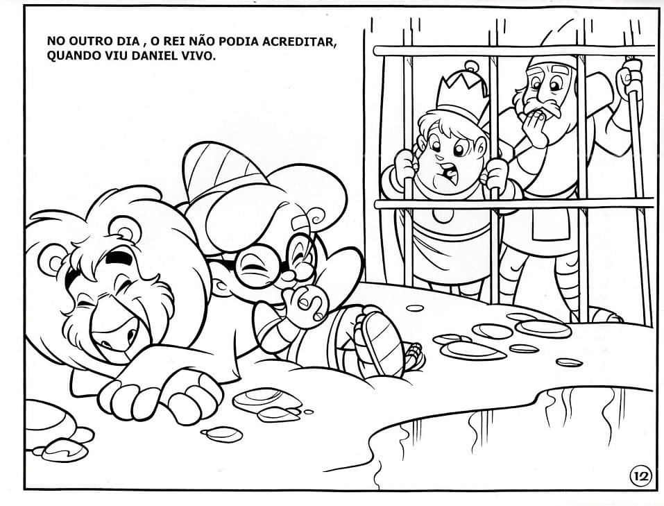 Desenho de Turminha Querubim Crianças para Imprimir Grátis e Pintar