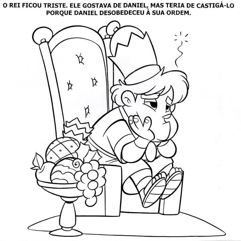 Desenho de Turminha Querubim Infantil para Colorir com Lápis de Cor e Pintar