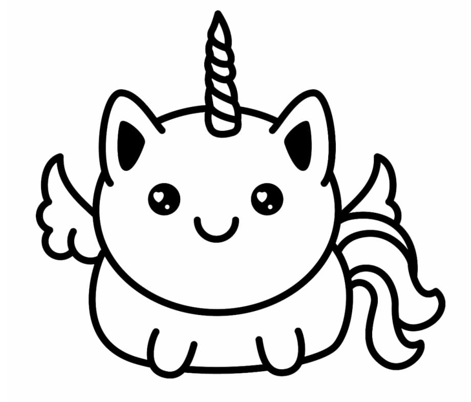 Download de Imagem de Unicórnio para Pintar de Graça