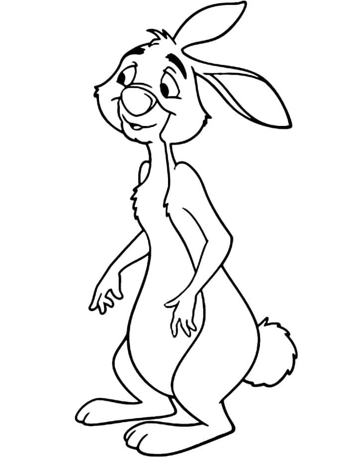 Desenho Rabbit para Colorir e Pintar