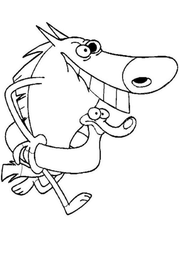 Desenho de Zig e Sharko para Colorir Pdf Imprimivel e Pintar