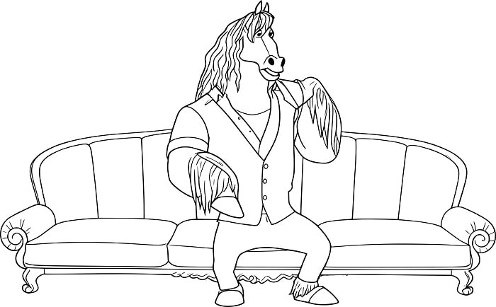 Desenho do Prefeito Brian Winddancer de Zootopia 2 para Imprimir e Colorir Gratuitamente